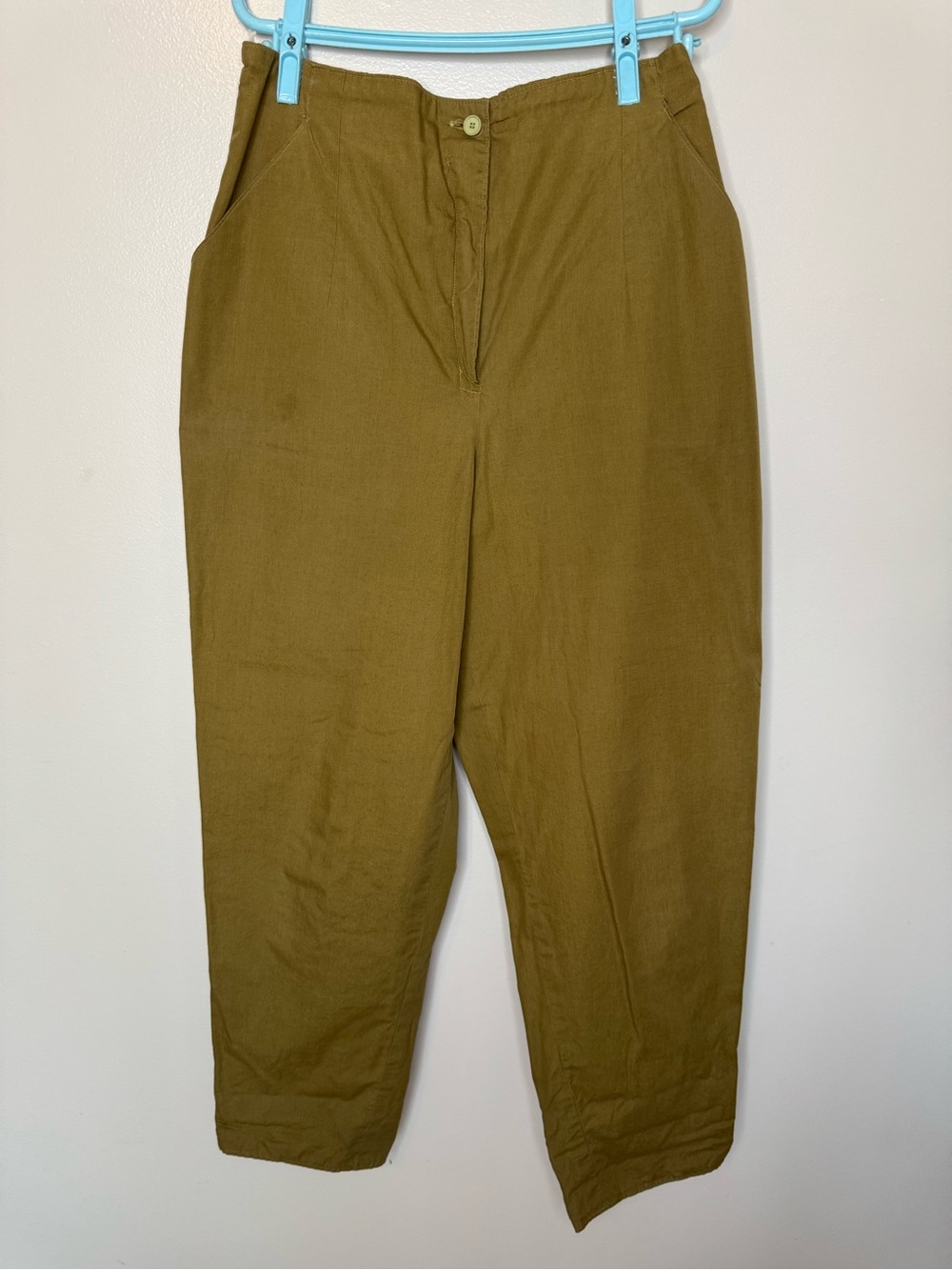 Vintage Light Brown High Rise Chinos Pants Fits M 90’s Casual